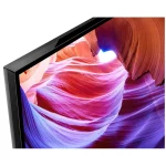 نمای گوشه تلویزیون سونی 75 اینچ 75X85K