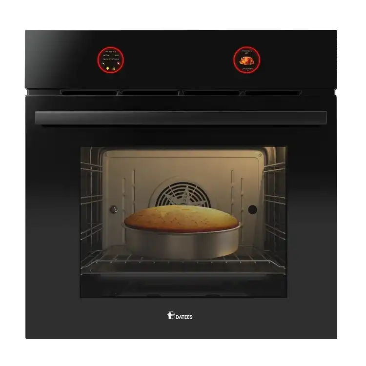 فر توکار برقی مشکی شیشه ای داتیس مدل 698