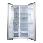 یخچال فریزر ساید بای ساید امرسان مدل SBS-32R-T01 استیل