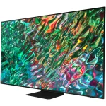 نمای کناری تلویزیون سامسونگ 85 اینچ 85QN90B