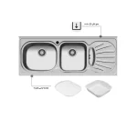 سینک روکار اخوان کد 36 - Image 2