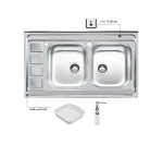 سینک روکار باکسی اخوان 372 - Image 2