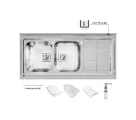 سینک روکار باکسی اخوان 502 - Image 2