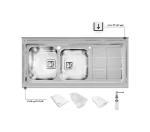 سینک روکار باکسی اخوان 503 - Image 2