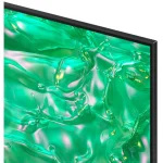 نمای گوشه صفحه تلویزیون سامسونگ 75 اینچ 75DU8000