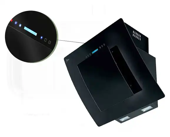 هود مورب اخوان مدل H51-MF مشکی 90CM