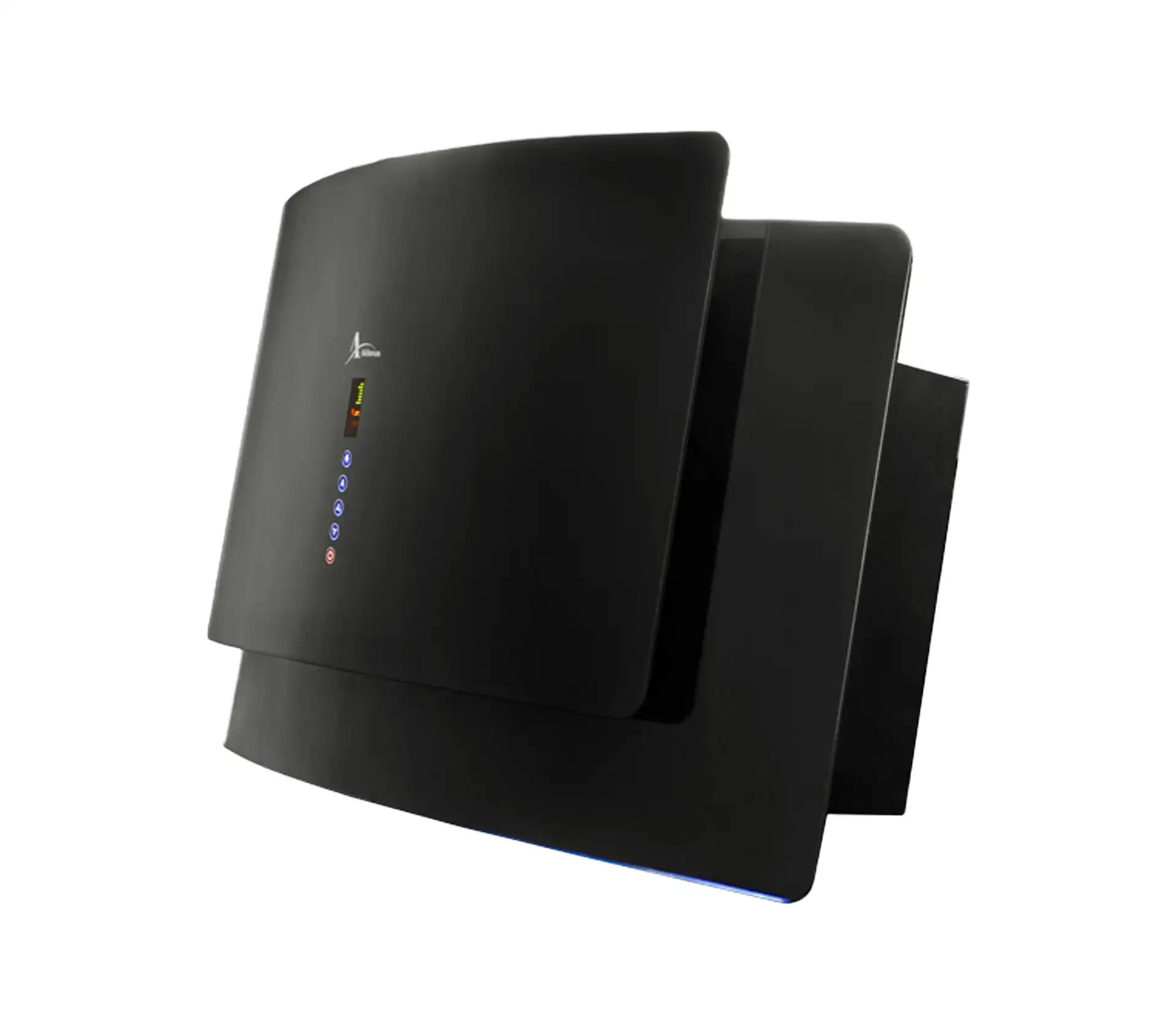 Akhwan diagonal hood model H61 black 90cm 1 هود مورب اخوان مدل H61 مشکی 60CM