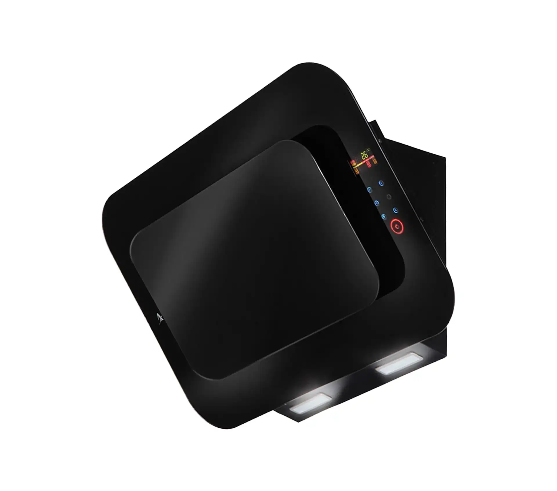 Akhwan diagonal hood model H66-MF black 90cm 1 هود مورب اخوان مدل H66-MF مشکی 90CM