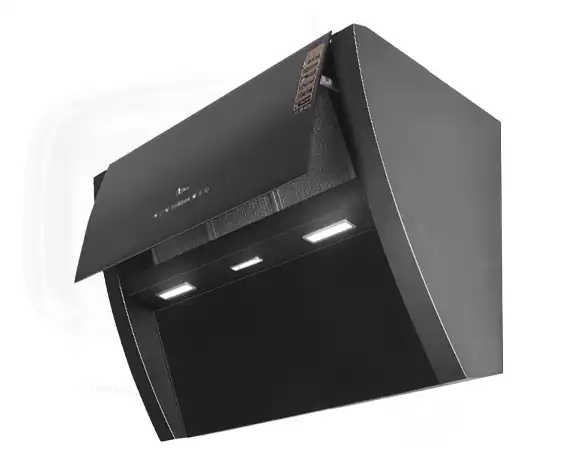 هود مورب اخوان مدل H69-B مشکی 90CM