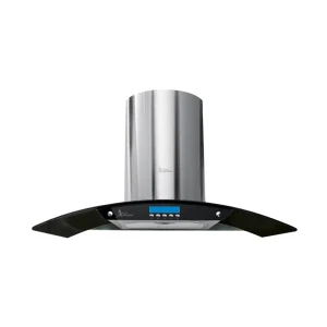 هود شومینه ای اخوان مدل H11-G مشکی 90CM