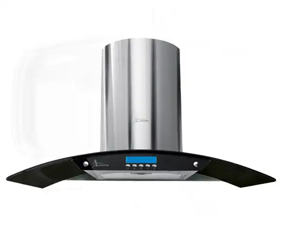 هود شومینه ای اخوان مدل H11-G مشکی 90CM