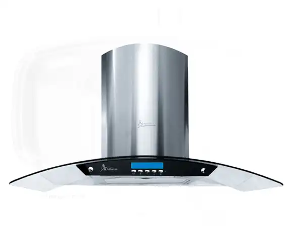 هود شومینه ای اخوان مدل H11 مشکی 80CM