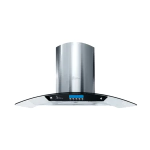 هود شومینه ای اخوان مدل H11 مشکی 90CM