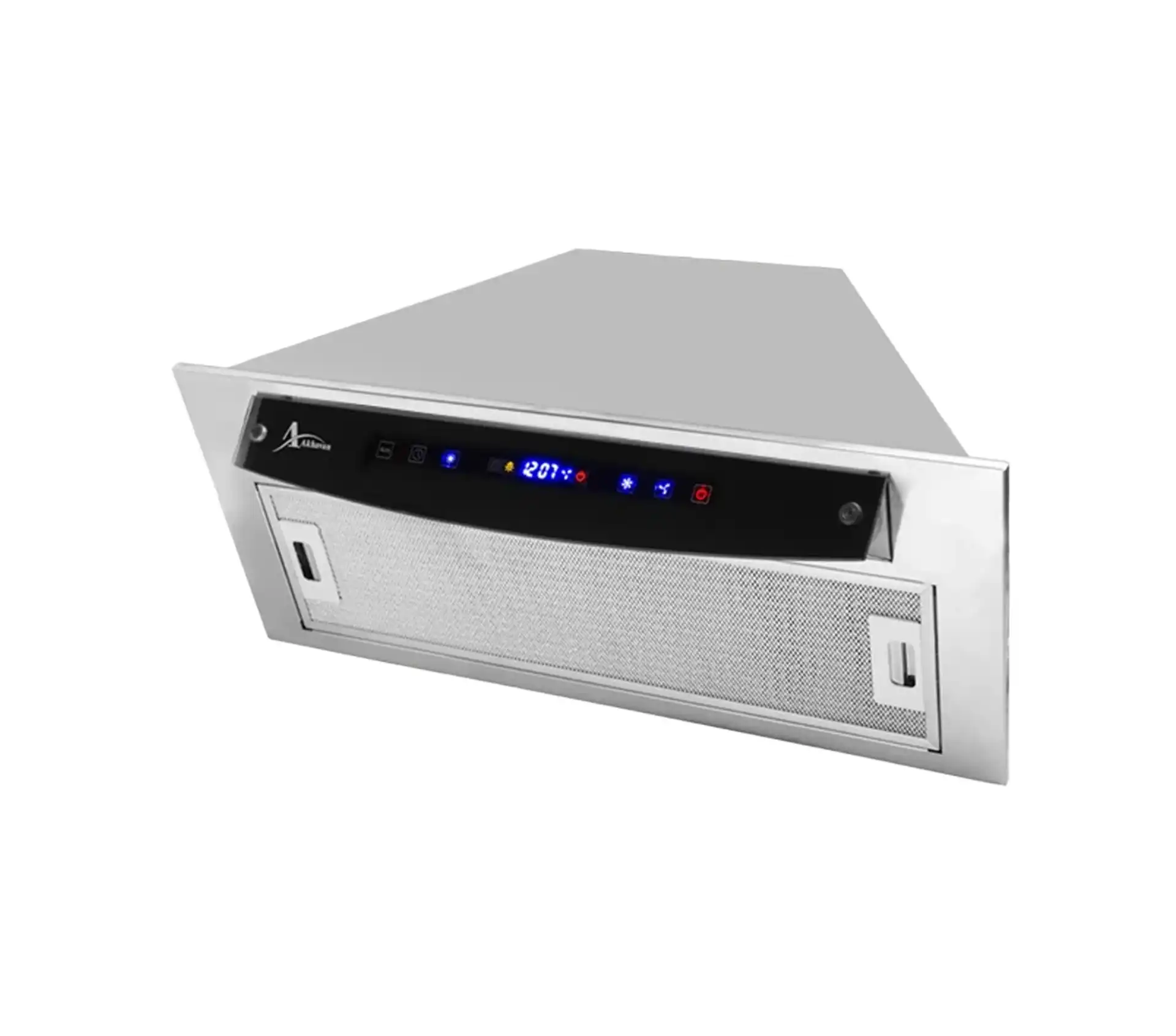 Akhwan hidden hood model H212 steel 70cm 1 هود مخفی اخوان مدل H212 استیل 70CM