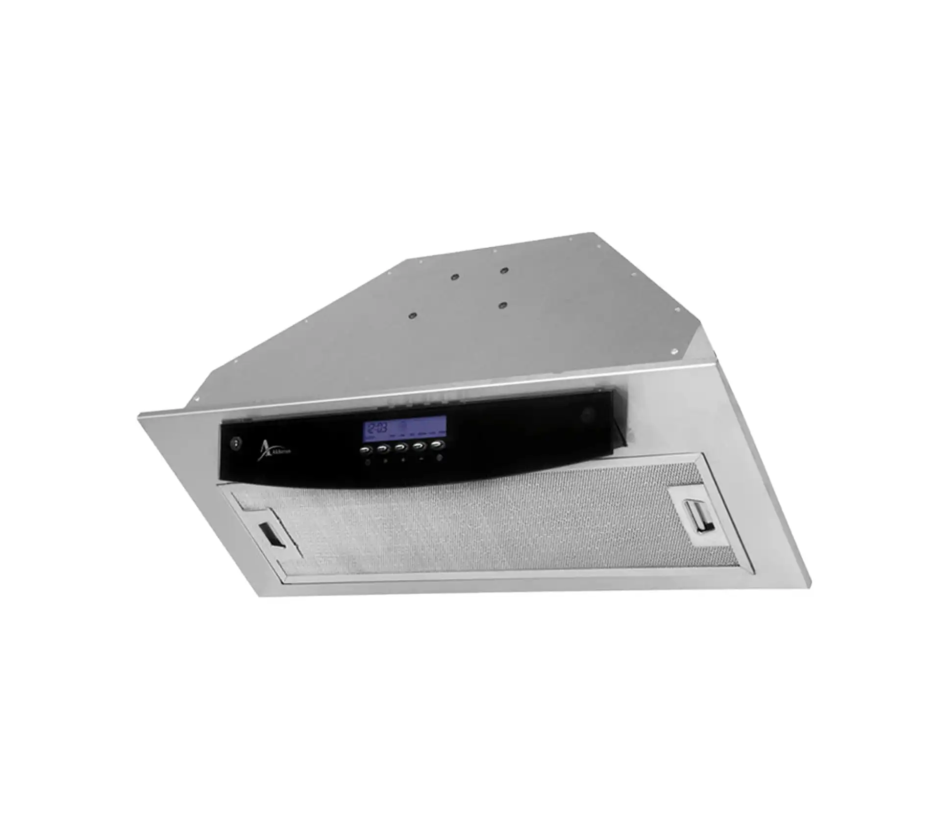 Akhwan hidden hood model H213 steel 70cm 1 هود مخفی اخوان مدل H213 استیل 70CM