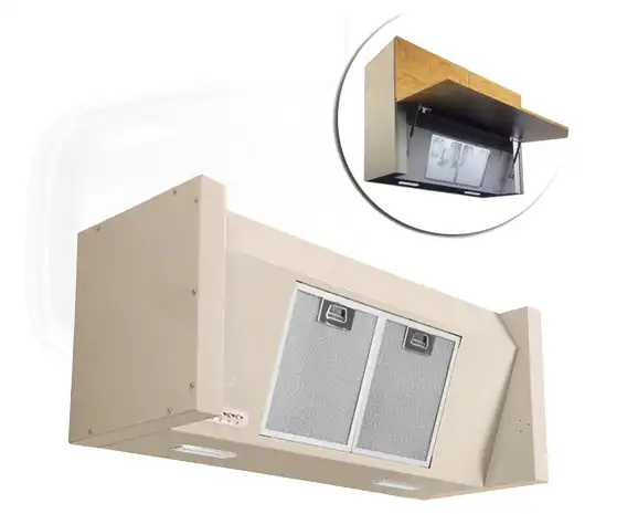 هود مخفی اخوان مدل H85 سفید 90CM