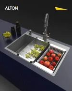 سینک توکار آلتون SBR740 باکسی 74CM