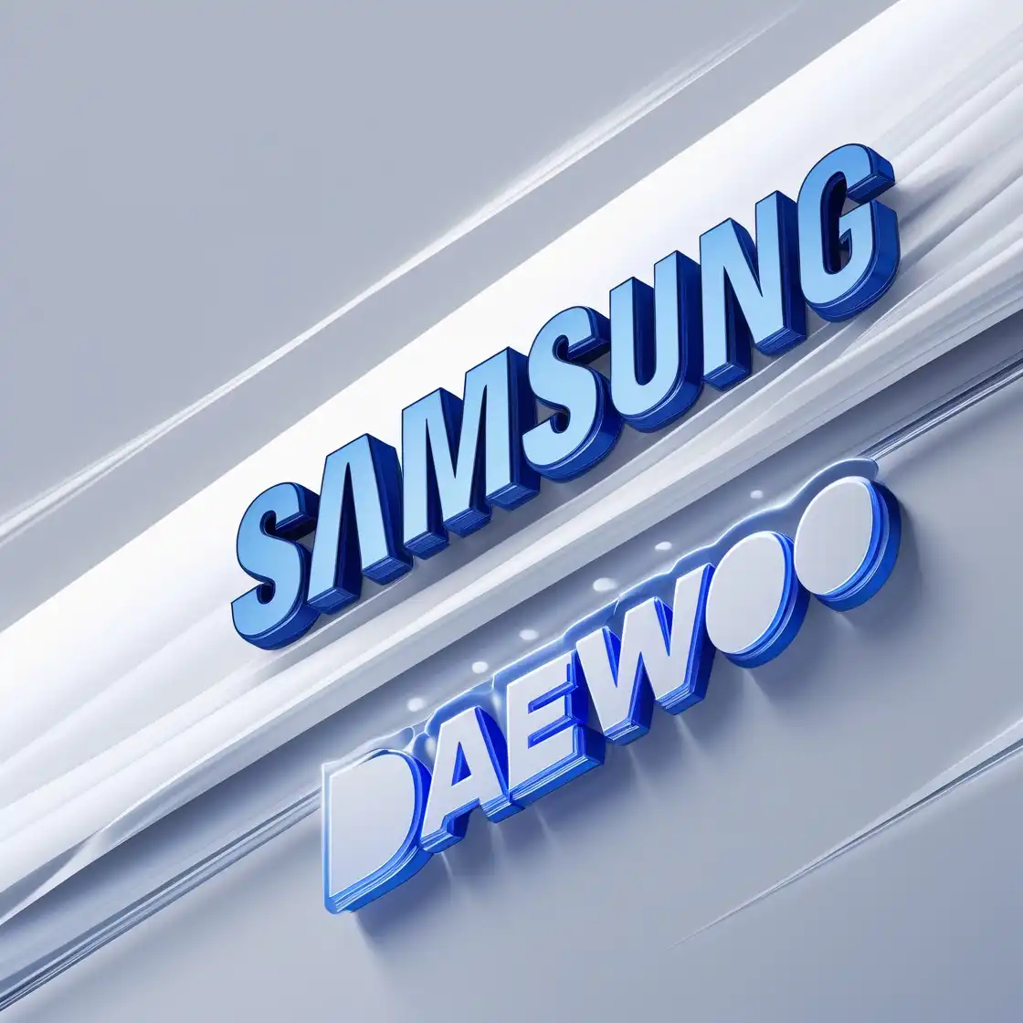 لوگوی برند سامسونگ و لوگوی برند دوو