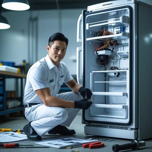 رفع مشکل و نگهداری ازیخچال برند دوو