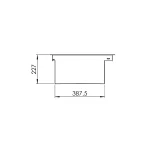 خرید سینک باکسی دست ساز کن 306