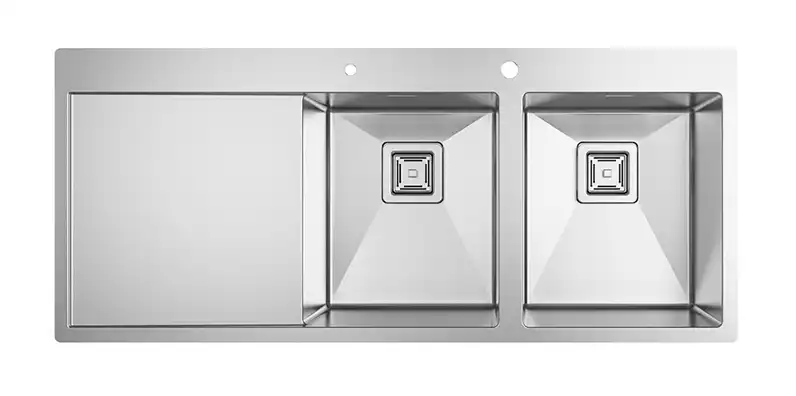 سینک باکسی کن مدل BCN-202 دو لگن R10