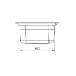 سینک توکار فانتزی کن مدل 8122S - Image 5