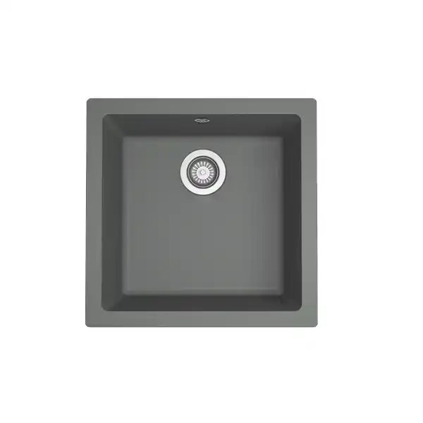 Granite sink, Bell model, gray سینک گرانیتی کن مدل بل طوسی از کارینوشاپ