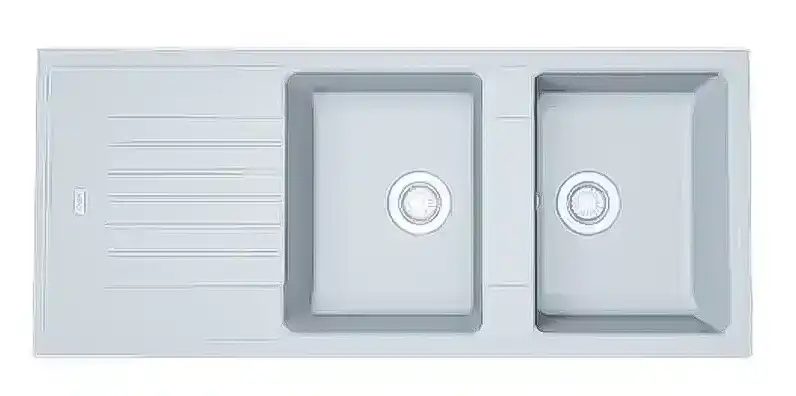 Granite sink, Simon model, white