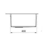 سینک باکسی کن مدل BCN-202 دو لگن R10 - Image 4