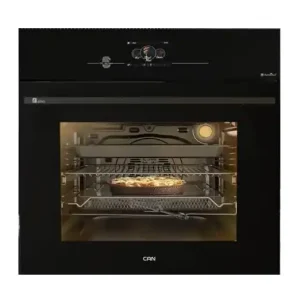 فر توکار جدید کن رنگ مشکی جنس شیشه با هوا پز مدل فابیو