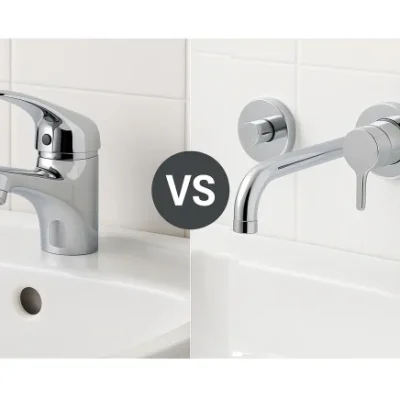 فرق بین شیرآلات توکار و روکار چیست کدام بهتر است