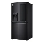 خرید قسطی یخچال فریزر ساید بای ساید ال جی 20 فوت مدل GC-X22FTQEL مشکی