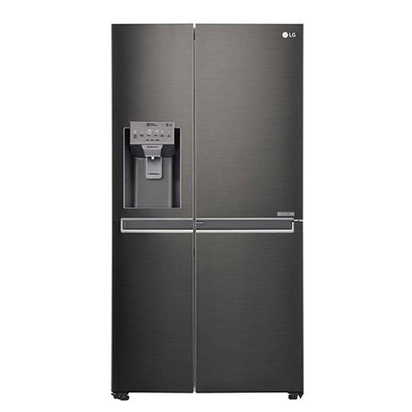 یخچال فریزر ساید بای ساید ال جی 24 فوت مدل GCJ247SLUV دودی