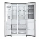 یخچال فریزر ساید بای ساید ال جی 24 فوت مدل GC-X257CSES نقره ای - Image 4