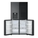 ابعاد و ظرفیت یخچال و فریزر ساید بای ساید ال جی مدل GCX24FFCBB