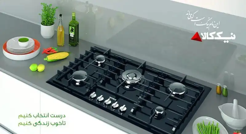 گاز رومیزی و صفحه ای نیک کالا GGH 301/3
