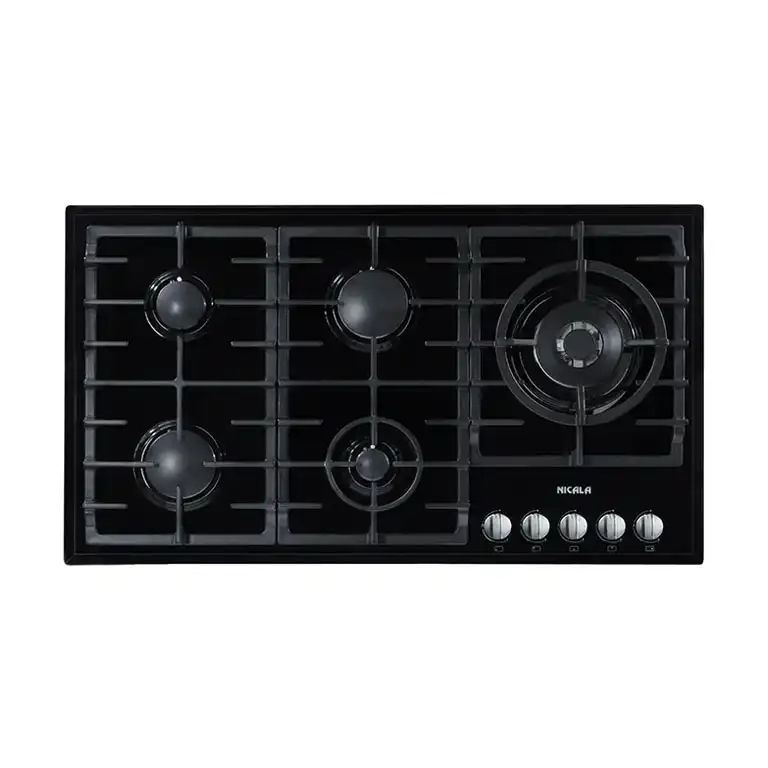 Nikkala GGH 303 table and plate gas stove 1 گاز رومیزی و صفحه ای پنج شعله نیک کالا GGH 303