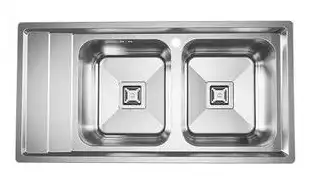 سینک ظرفشویی دو لگن فانتزی کن مدل 6132