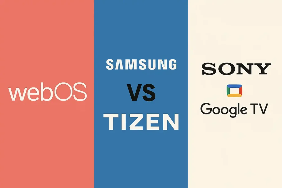 (بررسی WebOS ال‌جی، Tizen سامسونگ و Google TV سونی)