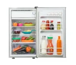 یخچال مینی بار و هتلی و کوچک 5 فوت ایستکول رنگ سفید مشکی و دودی مدل 2835 رنگ نوک مدادی با دو طبقه یخچال اکونومی و اقتصادی برای محل کار آزمایشگاه و داروخانه