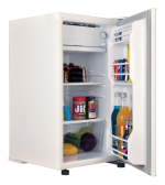 یخچال مینی بار و هتلی و کوچک 5 فوت ایستکول رنگ سفید مشکی و دودی مدل 2835 رنگ نوک مدادی با دو طبقه یخچال اکونومی و اقتصادی برای محل کار آزمایشگاه و داروخانه