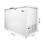 فریزر صندوقی تک‌درب ایستکول مدل 40320