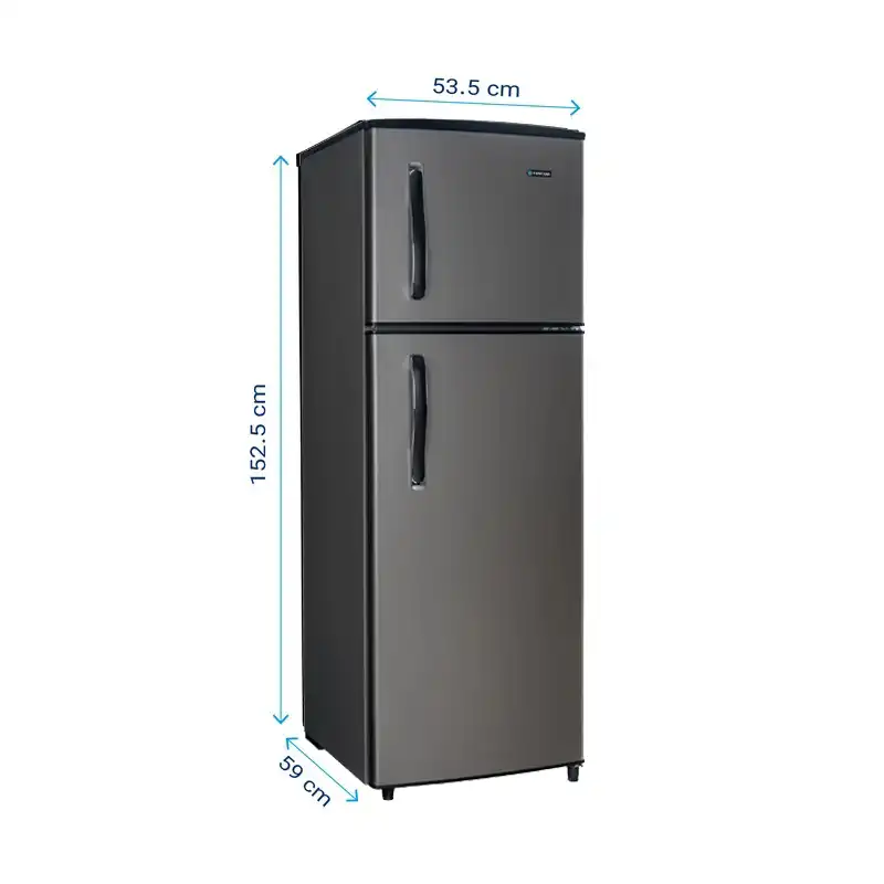 یخچال فریزر کمبی 12 فوت ایستکول مدل 296200 رنگ مشکی سفید و نوک مدادی