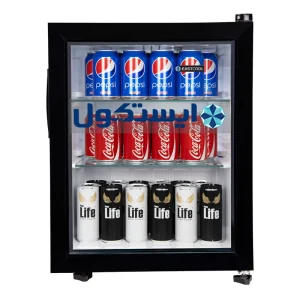 یخچال مینی بار شوکیس 3 فوت هتلی مناسب کافه ها داروخانه خانه ها واتاق کار رنگ مشکی مدل 4164