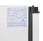 یخچال مینی بار و هتلی و کوچک 3 فوتر ایستکول رنگ سفید مشکی و دودی مدل 2403 با دو طبقه یخچال اکونومی و اقتصادی برای محل کار آزمایشگاه و داروخانه