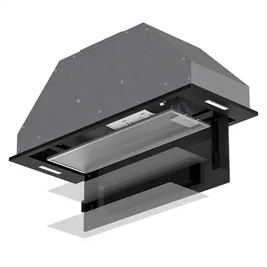 هود مخفی آلتون H808B مشکی 80cm