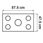گاز رومیزی و صفحه ای آلتون IG530DB