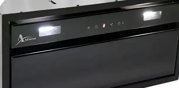  هود مخفی اخوان مدل H224 مشکی 60CM