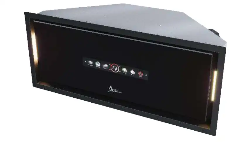 خرید هود مخفی اخوان مدل H226 مشکی 70CM از کارینوشاپ