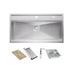 سینک توکار باکسی اخوان 352